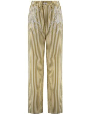 パンツ Elisabetta Franchi Pleated Trousers Elisabetta Franchi Pants for Women - Shop on FARFETCH