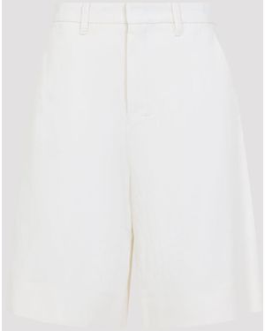 Max Mara 'S Sole Bermuda - White