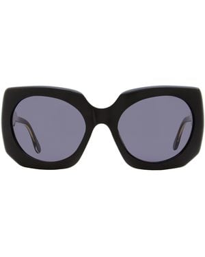 Marni Jellyfish Lake Square Sunglasses Rym 56Mm Plastic (Acetate) - Black