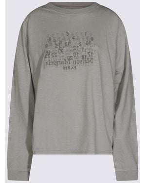 Maison Margiela Cotton T-Shirt - Grey