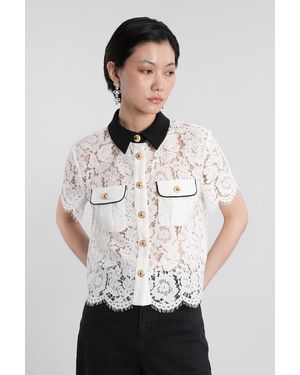 Self-Portrait Topwear - White
