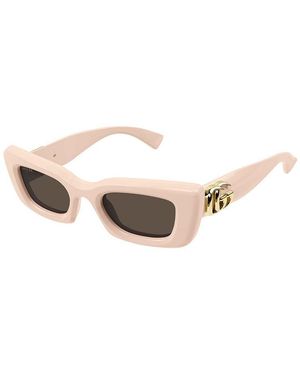 Gucci Frame And Lens Sunglasses - Pink