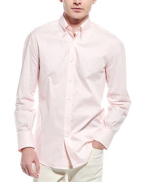 Brunello Cucinelli Light Cotton Shirt - Pink