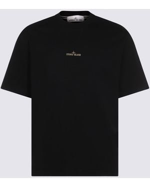 Stone Island Cotton T-Shirt - Black