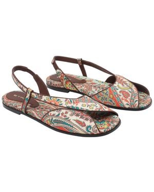 Etro Sandals - Brown