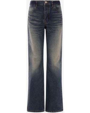 Balenciaga Cotton Denim Jeans Dark - Blue