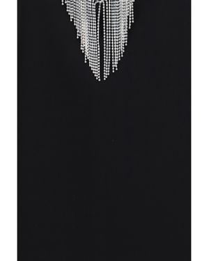 Max Mara Faglia V-Neck Top Nero - Black