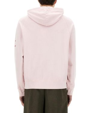 Paul Smith Cotton Sweatshirt Sweatshirts - Pink