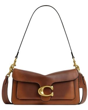 COACH Leather Tote Bag - Brown