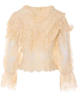RIXO London Top Polyamide - White