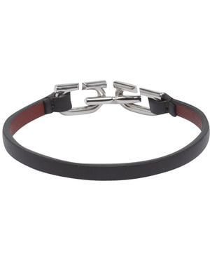 Ferragamo Bijoux Brass Calf Leather - Brown