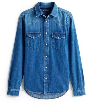 Tommy Hilfiger Shirts Better Cotton Initiative - Blue