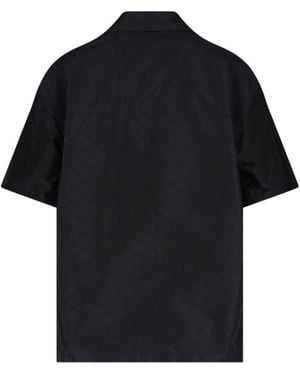 Gucci Gg Faille Shirt - Black