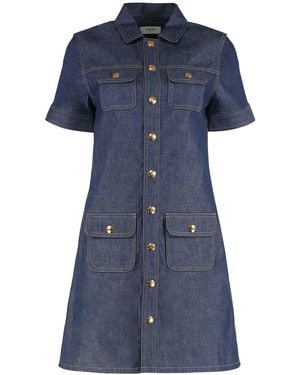 Celine Denim Dress - Blue