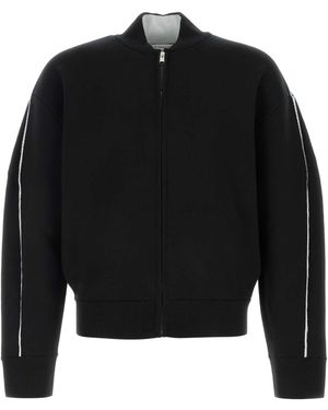 Givenchy Stretch Wool Blend Cardigan - Black