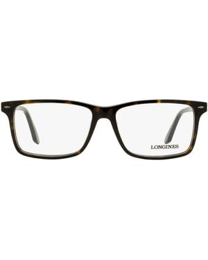 Longines Rectangular Eyeglasses Lg5032 052 57Mm Plastic(Acetate) - Black