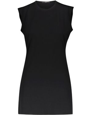 SAPIO N°122 Jersey Sleveless Top - Black