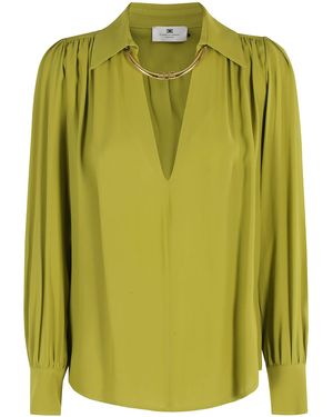 Elisabetta Franchi Camicia - Green