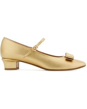 Ferragamo Shoes - Natural