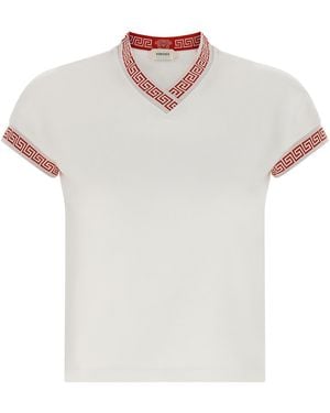 Versace Cotton T-Shirt - White