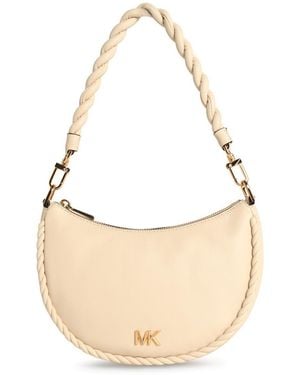 MICHAEL Michael Kors Kyla Cream Leather Bag - White