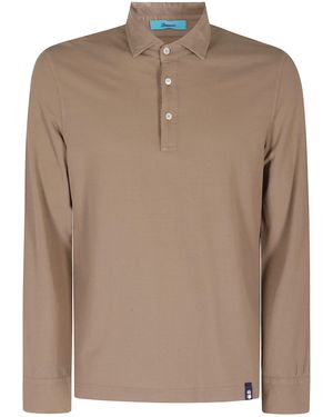 Drumohr Polo Ml Ice Cotton - Brown