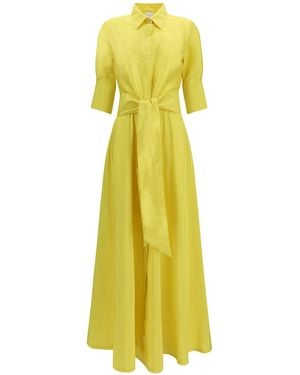 Sara Roka Marysole Long Dress - Yellow