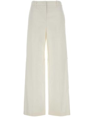 Fendi Pantalone Technical Canv - White