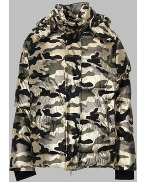 Canadian Puffer Jacket With Hood Nylon - Green