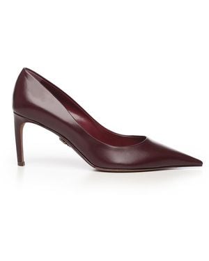 Dolce & Gabbana Devotion Leather Pumps - Purple