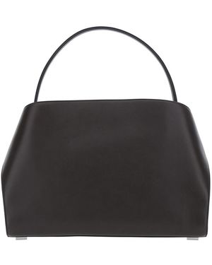 Ferragamo Shoulder Bag Hug Media Leather - Black