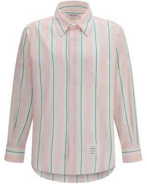 Thom Browne Button-Down Shirt - White