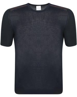 Paul Smith Knitted T-Shirt - Black