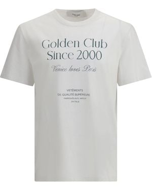 Golden Goose Logoed T-Shirt - White