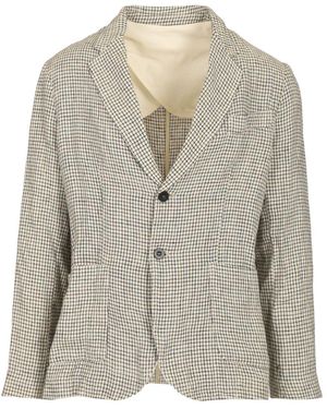 Original Vintage Style Single-Breasted Jacket - Grey