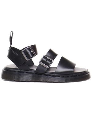 Dr. Martens Gryphon Brando Strappy Sandals - White