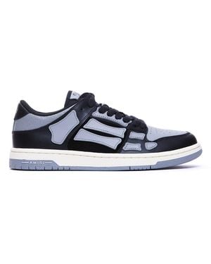 Amiri Skel Top Low Trainers - Blue