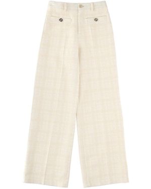 Gucci Tailored Cotton Pants - White