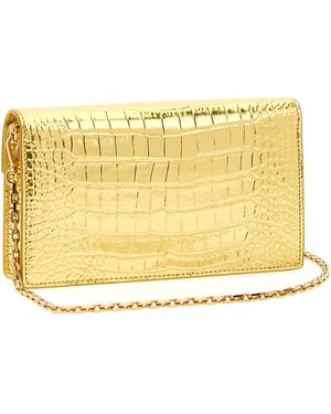 Versace 'Medusa '95' Wallet On Chain in Metallic | Lyst