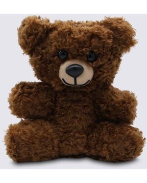 Moschino Leather Clutche - Brown