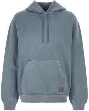 Carhartt Powder Cotton Hooded Torion Sweat - Blue