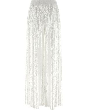 Norma Kamali 'Boyfriend Elephant' Pants - White