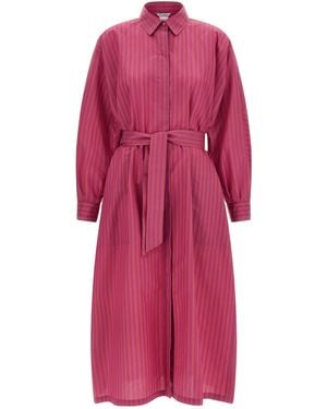 Max Mara Mxmlord Dress Cotton - Pink