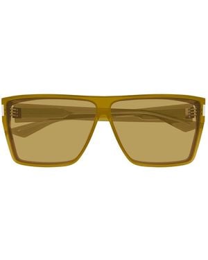 【関税&送料込み】Saint Laurent Sl 759 Linea Corner Angle Saint Laurent Sl 759 Linea Corner Angle Sunglasses in Brown
