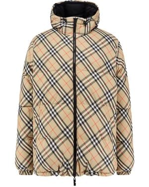 Burberry Snowdonia Reversible Down Jacket - White