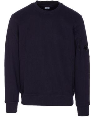 C.P. Company Logo Sweatshirt - Blue