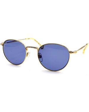 Hally & Son Hs632S Metal Occhiali Sole - Blue