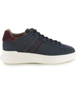 Hogan Trainers H580 Made Of Nabuk - Blue