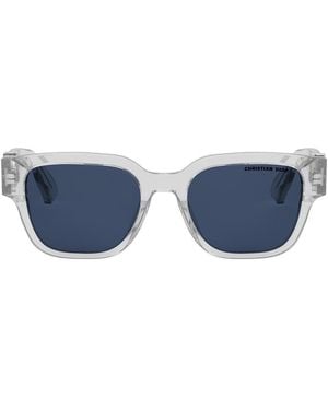 Dior Oblique S1I And Kaws Acetato Sunglasses - Blue