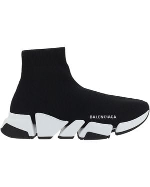 Balenciaga Speed Sneakers Polyester; Elastane - White